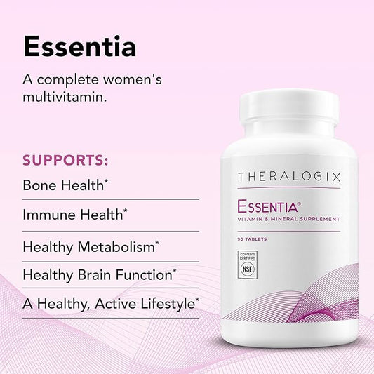 Theralogix Essentia Multivitamin for Women 90-Day Supply 90 Tablets