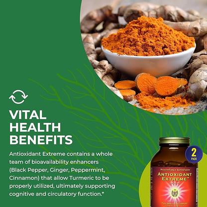 HealthForce SuperFoods Antioxidant Extreme - 360 Vegan Capsules (Pack of 2)