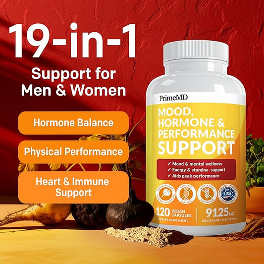 19-in-1 Peruvian Maca Root Capsules 9125 mg (120 capsules)