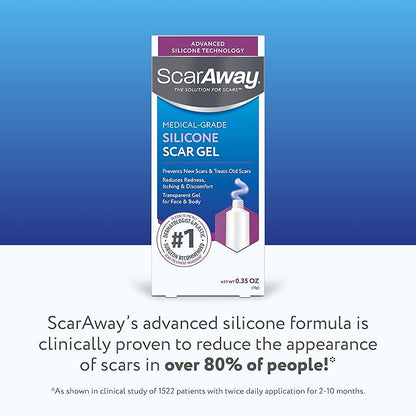 ScarAway Silicone Scar Gel, Helps Improve 10g (0.35 (0.35 Oz)