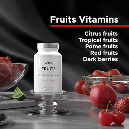 Amen Fruits, Daily Fruits Vitamins Supplements, 90 ct