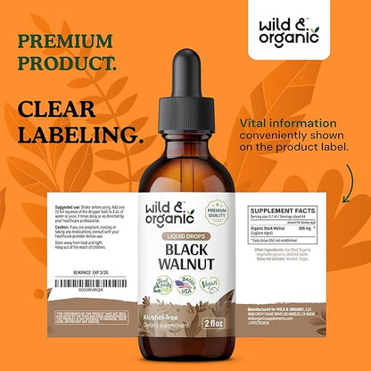 Black Walnut Tincture 2 oz