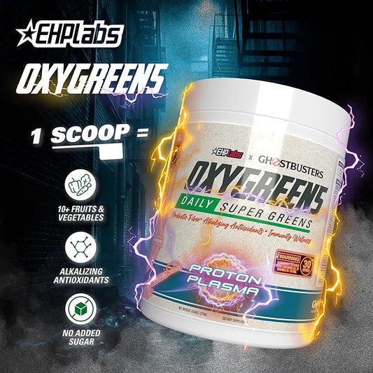 EHP Labs x Ghostbusters OxyGreens Super 30 Serves