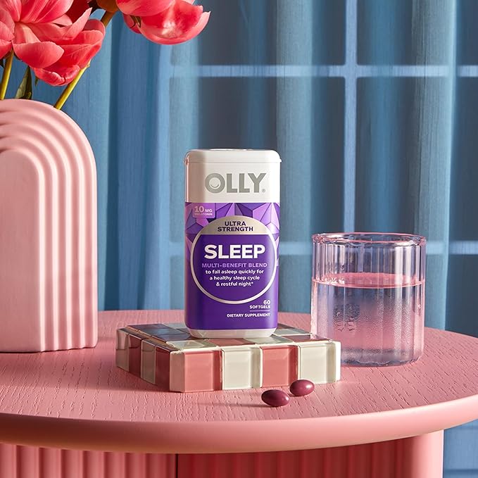 OLLY Ultra Strength Sleep Softgels, 10mg 60 Count