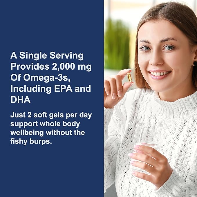 Carlson - Maximum Omega 2000, 2000 Omega-3 Fatty 180 Softgels