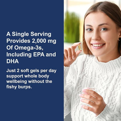 Carlson - Maximum Omega 2000, 2000 Omega-3 Fatty 180 Softgels