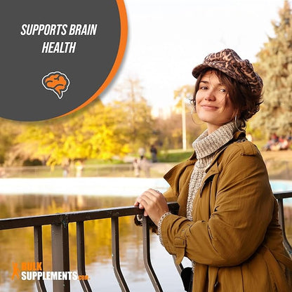 BulkSupplements.com DMAE Bitartrate Capsules - Dimethylaminoethanol, DMAE 350mg, DMAE Supplement, DMAE Capsules - for Brain Health & Focus, Gluten Free, 1 Capsule per Serving, 365 Capsules
