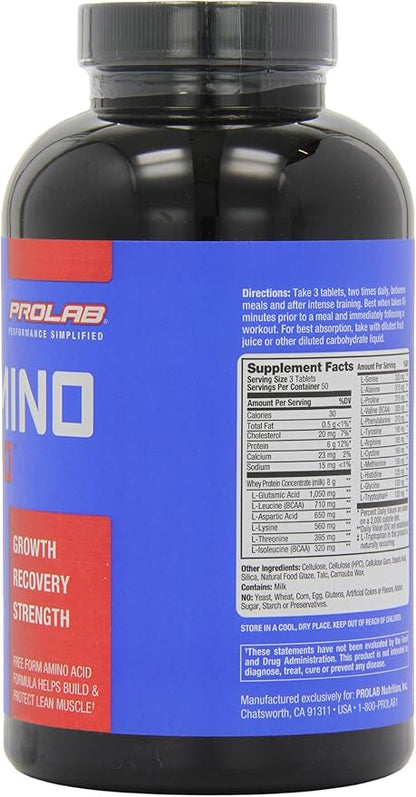Prolab Amino 2000, Tablets, 150 tablets