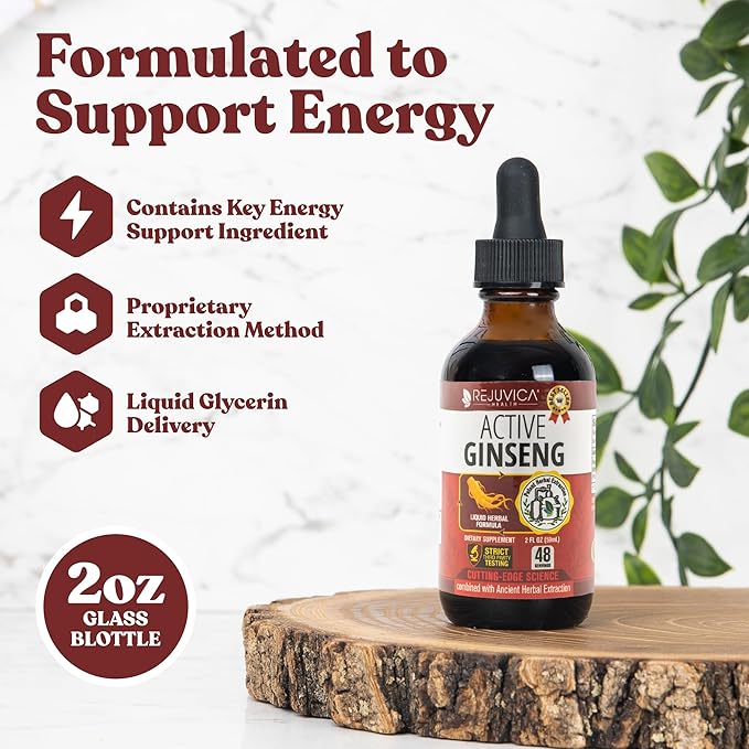 Active Ginseng Korean Red Panax Ginseng 2X Absorption