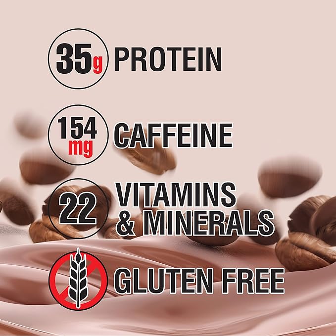 Labrada Lean Body MRP with Premium Columbia Coffee (154mg of Caffeine), Power Latte, 2.47LB Tub Packaging May Vary