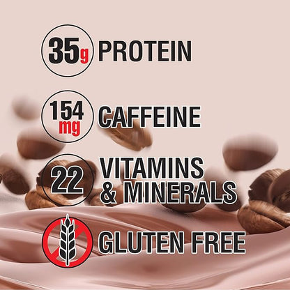 Labrada Lean Body MRP with Premium Columbia Coffee (154mg of Caffeine), Power Latte, 2.47LB Tub Packaging May Vary