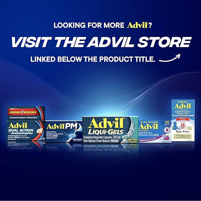 Advil PM Liqui-Gels Pain Reliever and 80 Liquid