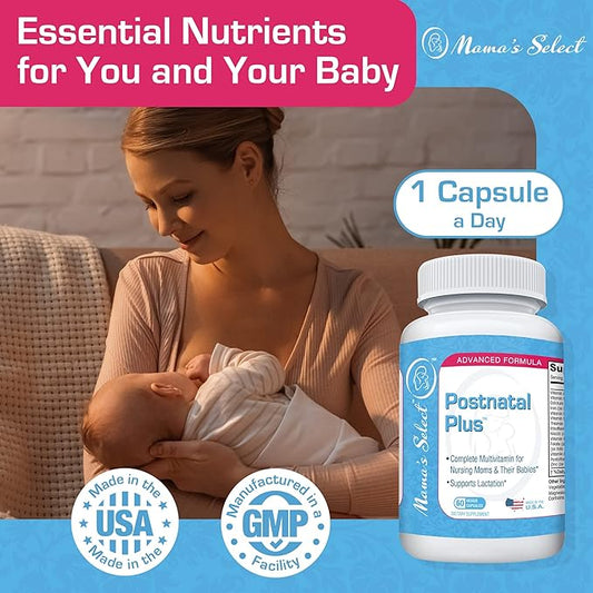 Mama's Select Postnatal Plus Multivitamin 60 Gentle