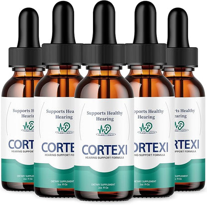 (5 Pack) Cortexi Ear Drops (5 oz)