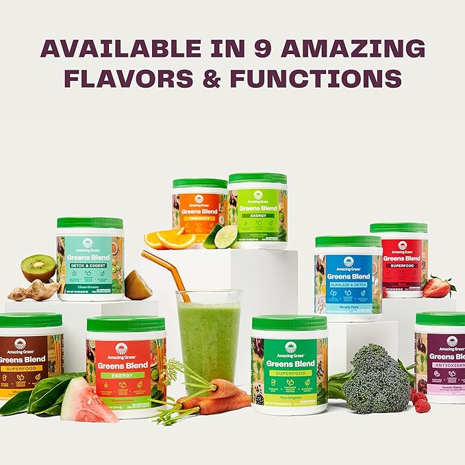 Amazing Grass Greens Superfood Antioxidant: Greens 100 Servings
