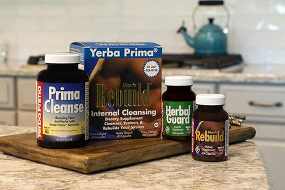 Yerba Prima Cleanse Men Rebuild Kit 30 Day