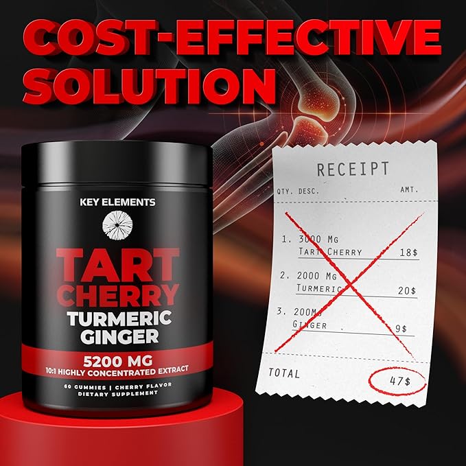[Ultra Strength] Tart Cherry Gummies Extract 5200 Mg