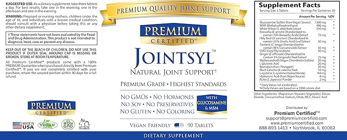Jointsyl - Support Joint and Bone 90 Tablets