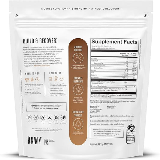 Complete Vegan Protein + Creatine Powder 21 Servings