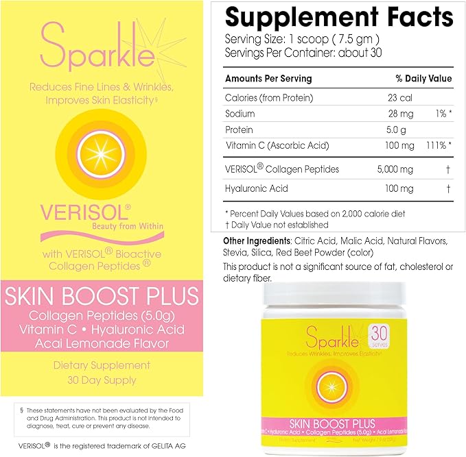 Hydrolyzed Collagen Powder [3-Pack of 30-Serves] VERISOL