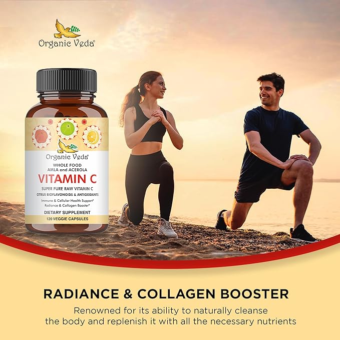 Organic Veda Vitamin C Capsule 120 Capsules