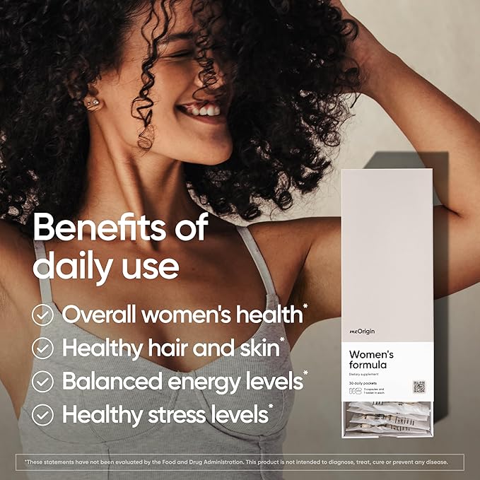 Multivitamin for Women, Full-Spectrum Supplement B12, A, 106 Nutrients 30 Day
