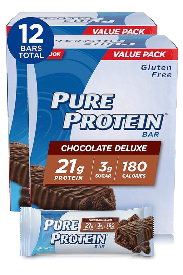 Pure Protein Bars, High Protein, Nutritious 12 Count 12 Count