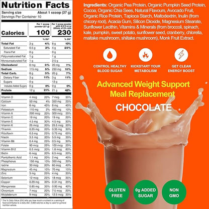 Advanced Weight Support Meal Replacement Chocolate