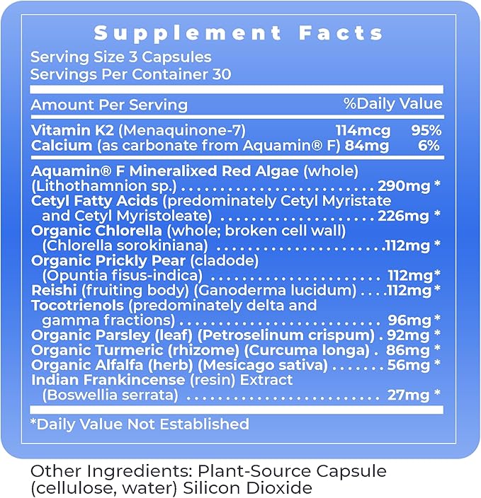 Premier Research Labs Premier Bone Health - Bone Health Vitamins, Bone Strength Supplement for Women & Men, Calcium Supplement with Vitamin K2, Healthy Bone Support - 90 Capsules