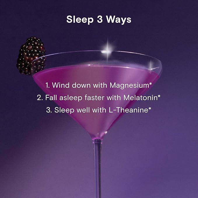 Moon Juice Sleepy Magnesi-Om Melatonin + 0.3mg Melatonin, 14 Sticks