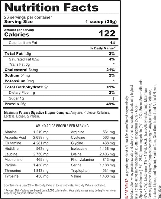 Metabolic Nutrition | Protizyme | 100% 24 Essential 2 Pound