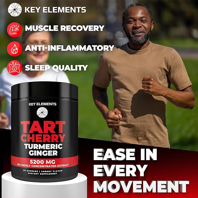 [Ultra Strength] Tart Cherry Gummies Extract 5200 Mg