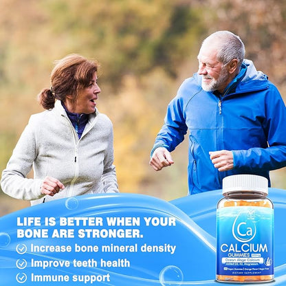Algae Based Calcium Supplement 600mg, Ocean D3, K2, K2, Magnesium, B6, B12 B12 for 2 Pack