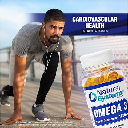 Omega 3 1000mg Fish Oil 60 3 Fish