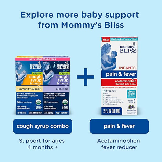 Mommy's Bliss Saline Drops/Spray, Nasal Relief 1 Fl