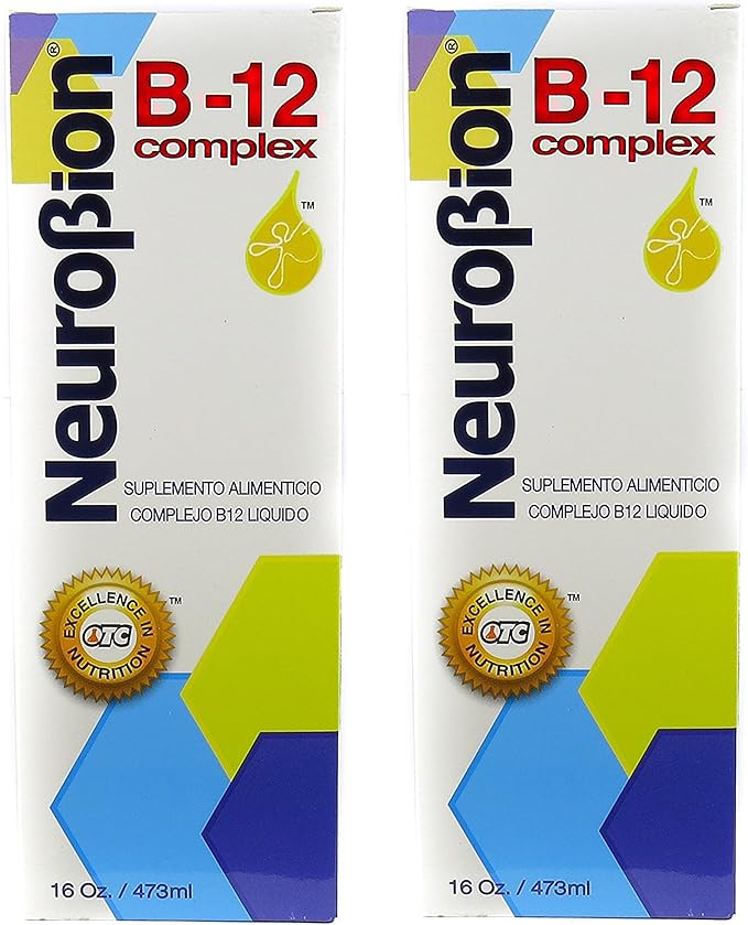 Neurobion Vitamin B12 Complex 16 Oz 2 Pack