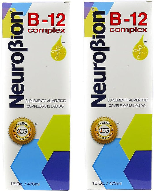 Neurobion Vitamin B12 Complex 16 Oz 2 Pack