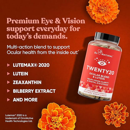 Twenty20 Eye Vitamins – Macular Health, 60 Soft