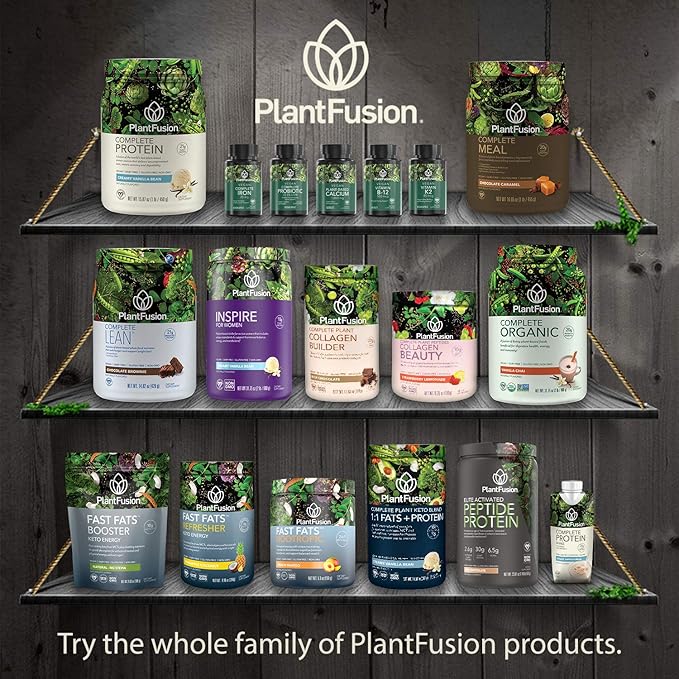 PlantFusion Vegan Iron Supplements from, Premium (25mg), Plus B12, 90 90 Veggie
