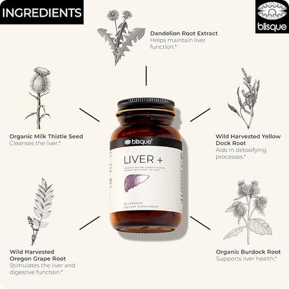 Blisque – Liver Complex Supplement to 90 Capsule