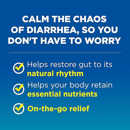Imodium AD Diarrhea Relief Caplets -Loperamide (294314), Blue, 6 Count