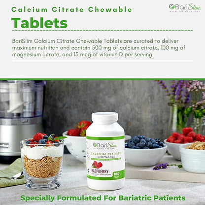 BariSlim Bariatric Calcium Citrate with Magnesium 500mg Calcium