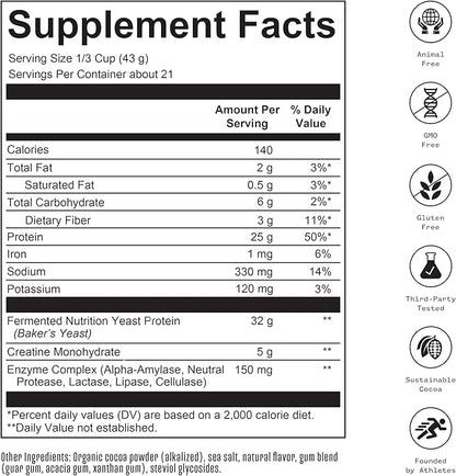 Complete Vegan Protein + Creatine Powder 21 Servings