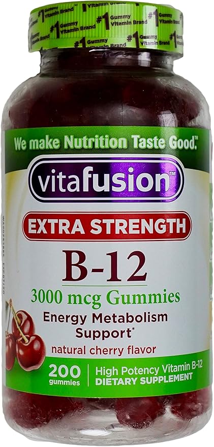 Vitafusion Extra Strength B12 Gummy Vitamins (200 Count)