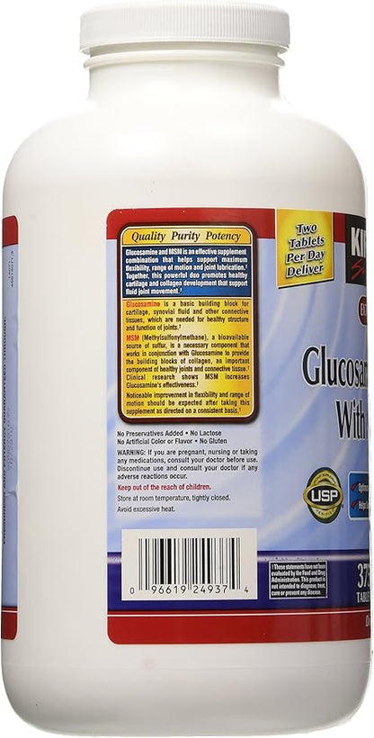 Kirkland Signature Glucosamine with MSM, 375 (2 Pack)