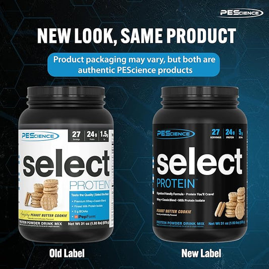 PEScience Select Protein, Peanut Butter Cookie, 27 Servings, 31 oz