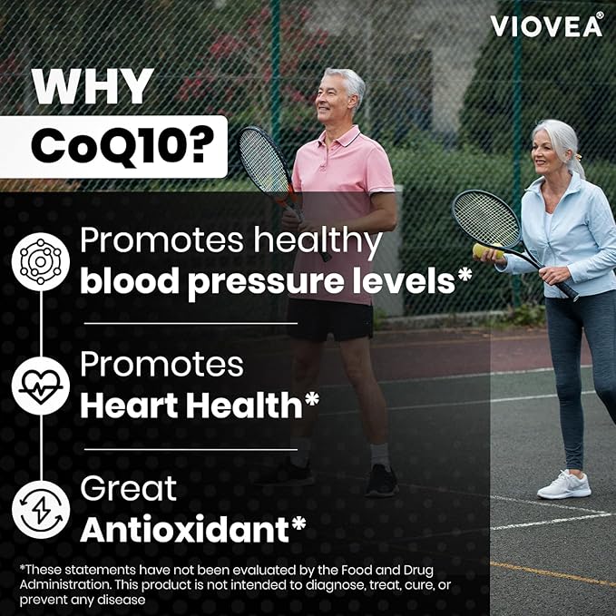 CoQ10 - Made in USA, 120 200mg (4-Month (4-Month Supply), Q10 Supplement
