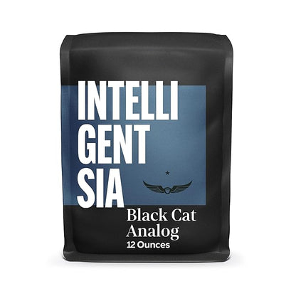 Intelligentsia Coffee, Medium Roast Whole Bean Coffee - Black Cat Analog 12 Ounce Bag