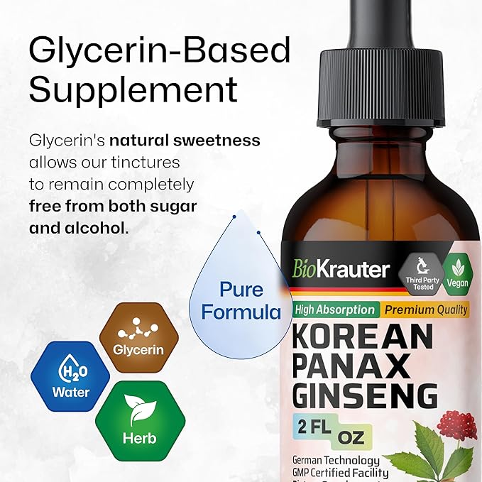 Panax Ginseng Liquid Drops 2 Fl.Oz.