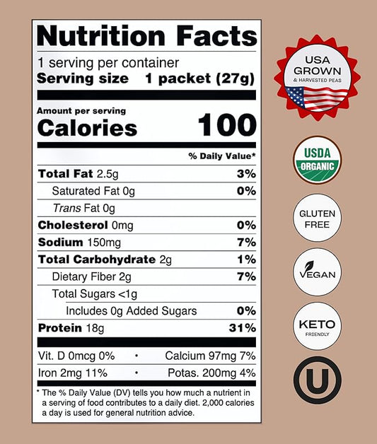 NUFYX® • Heavenly Protein® Powder • 100% Organic